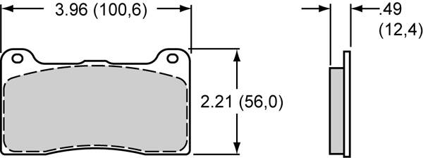 Pad Set, BP-40, 7812